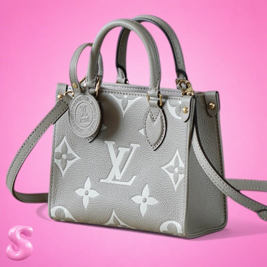 LV OnTheGo MM Mini Bag Gray