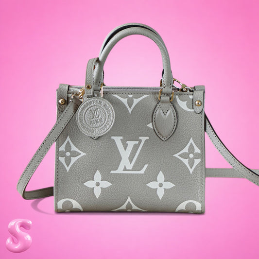 LV OnTheGo MM Mini Bag Gray