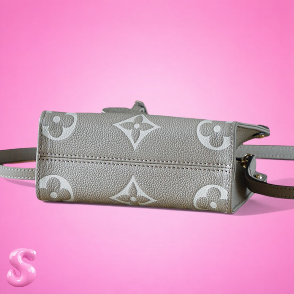 LV OnTheGo MM Mini Bag Gray