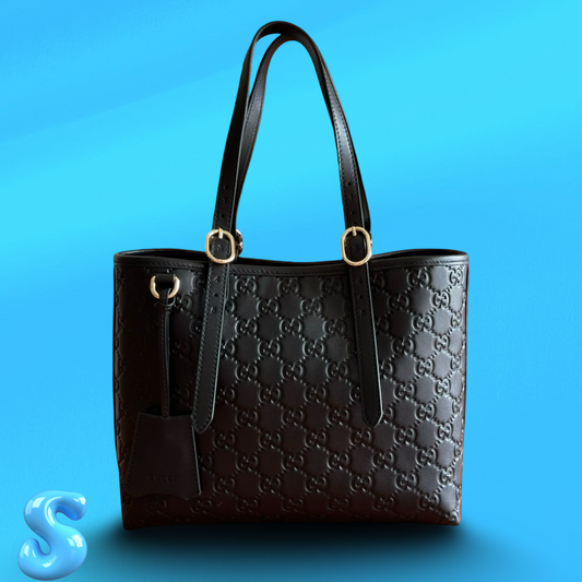Gucci GG Emblem Tote Bag
