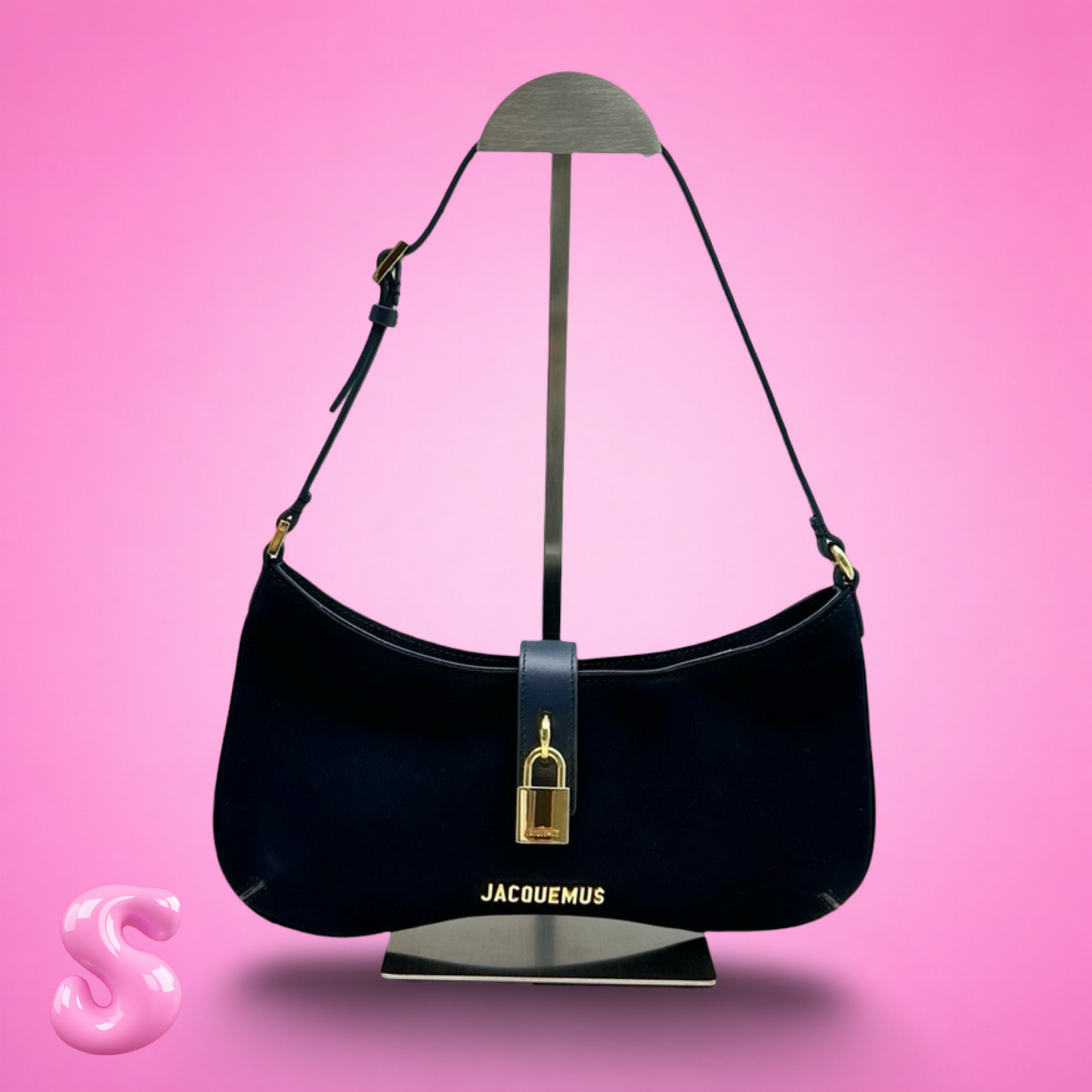 Jacquemus Le Bisou Cadenas Shoulder Bag