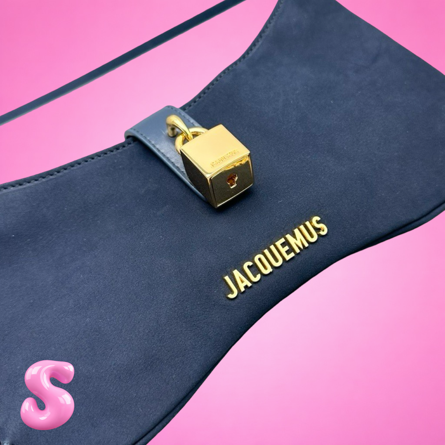 Jacquemus Le Bisou Cadenas Shoulder Bag