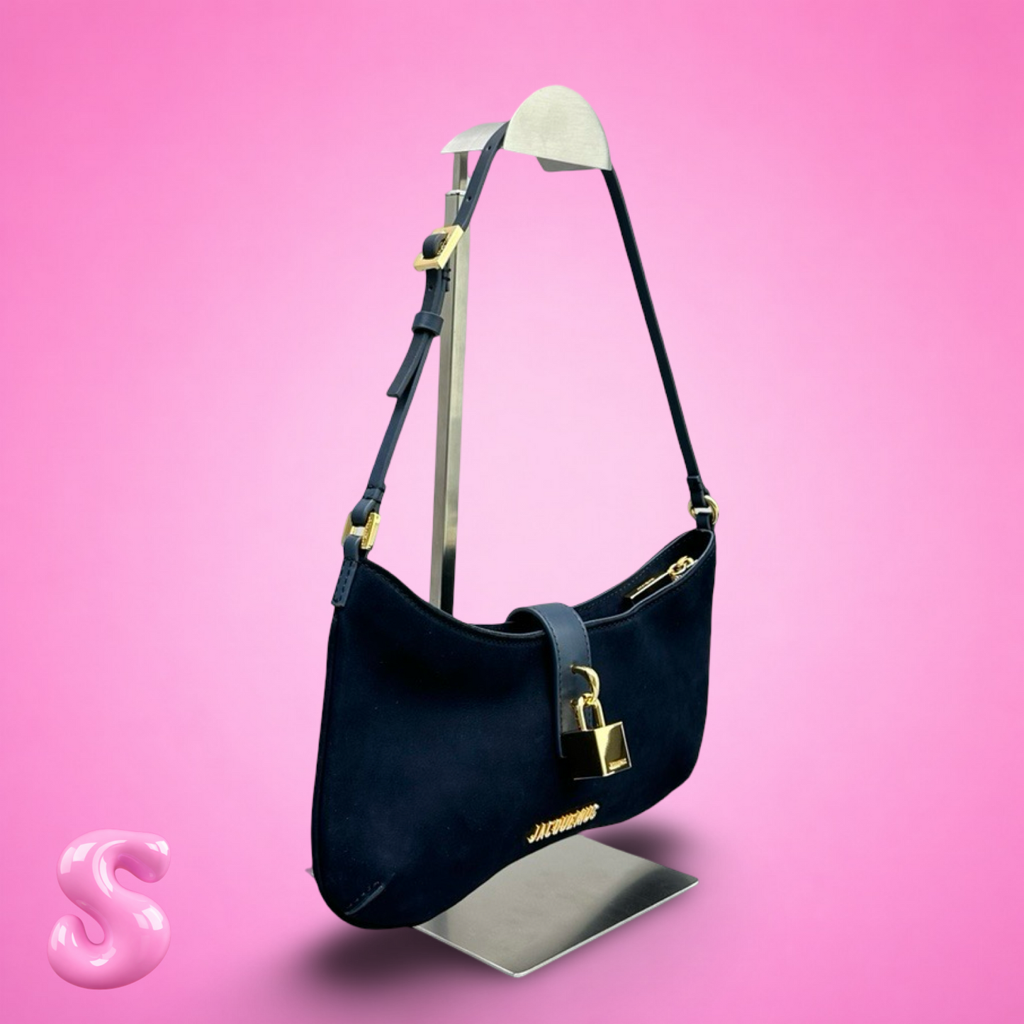 Jacquemus Le Bisou Cadenas Shoulder Bag