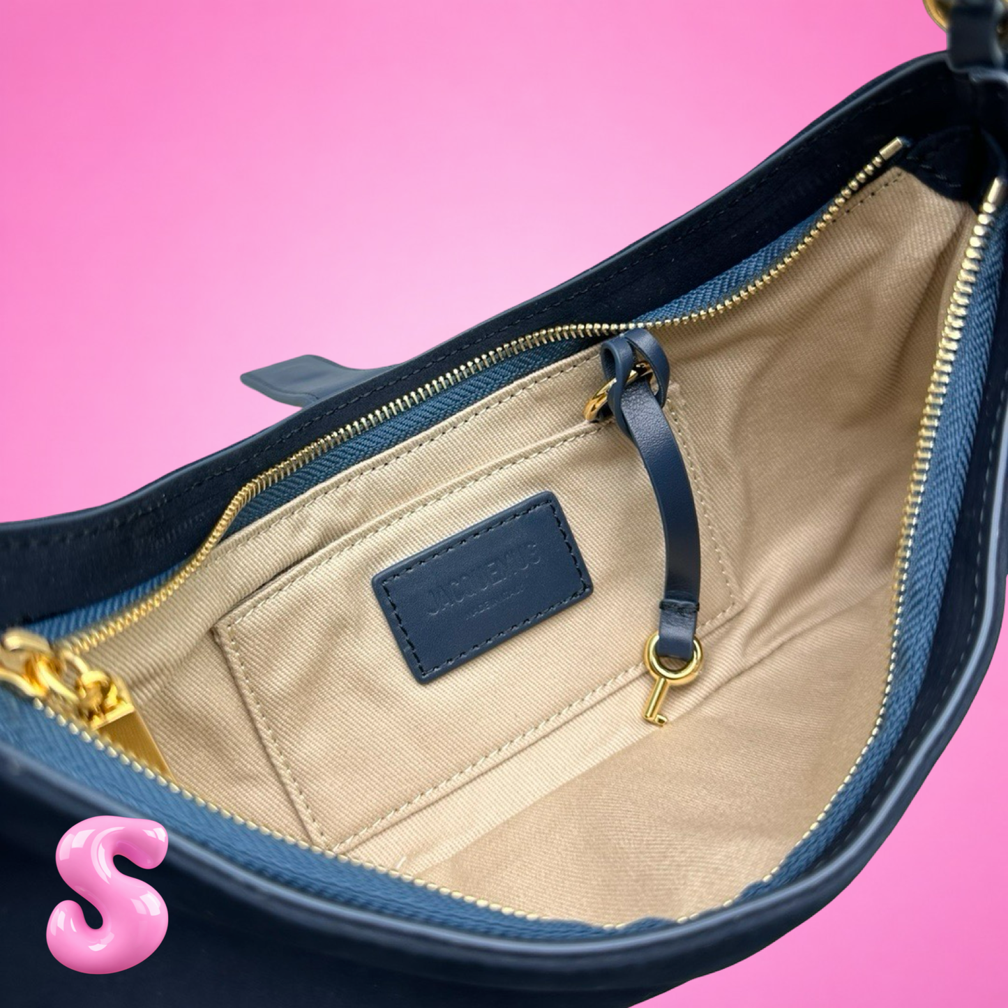 Jacquemus Le Bisou Cadenas Shoulder Bag