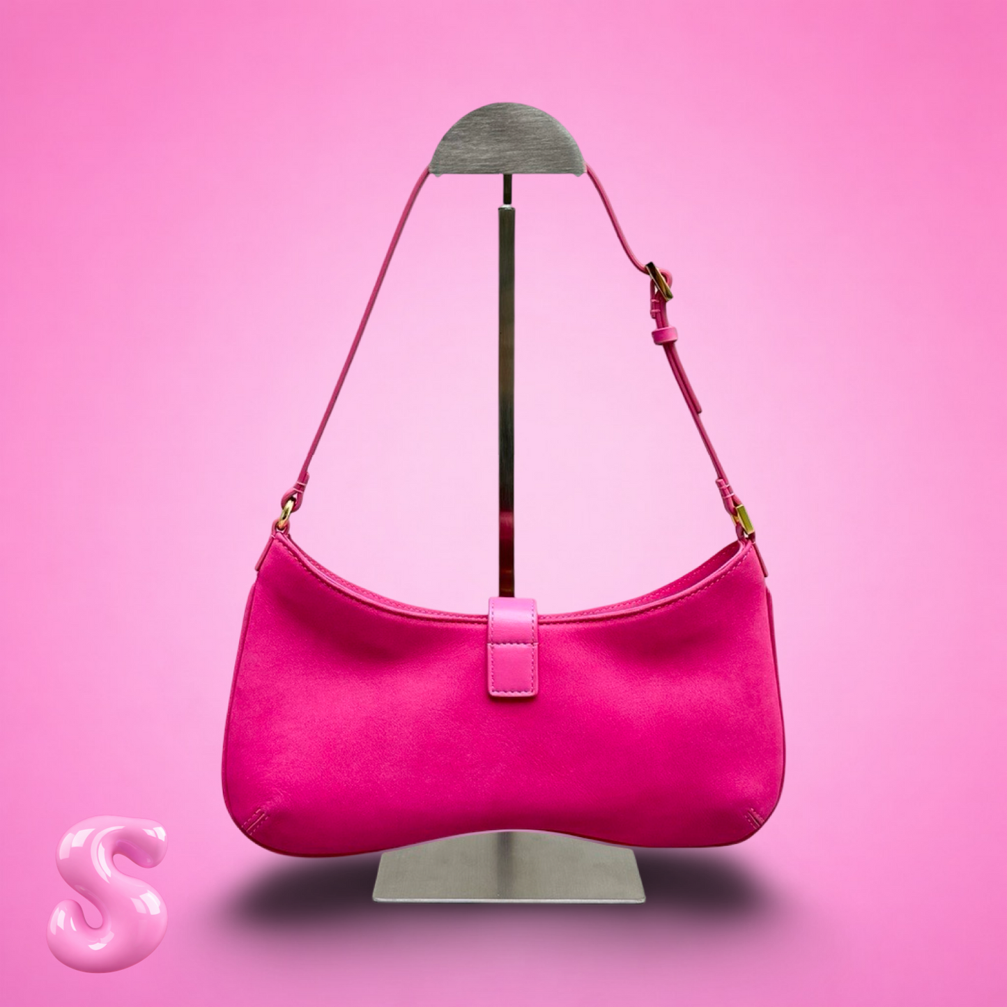 Jacquemus Le Bisou Cadenas Shoulder Bag