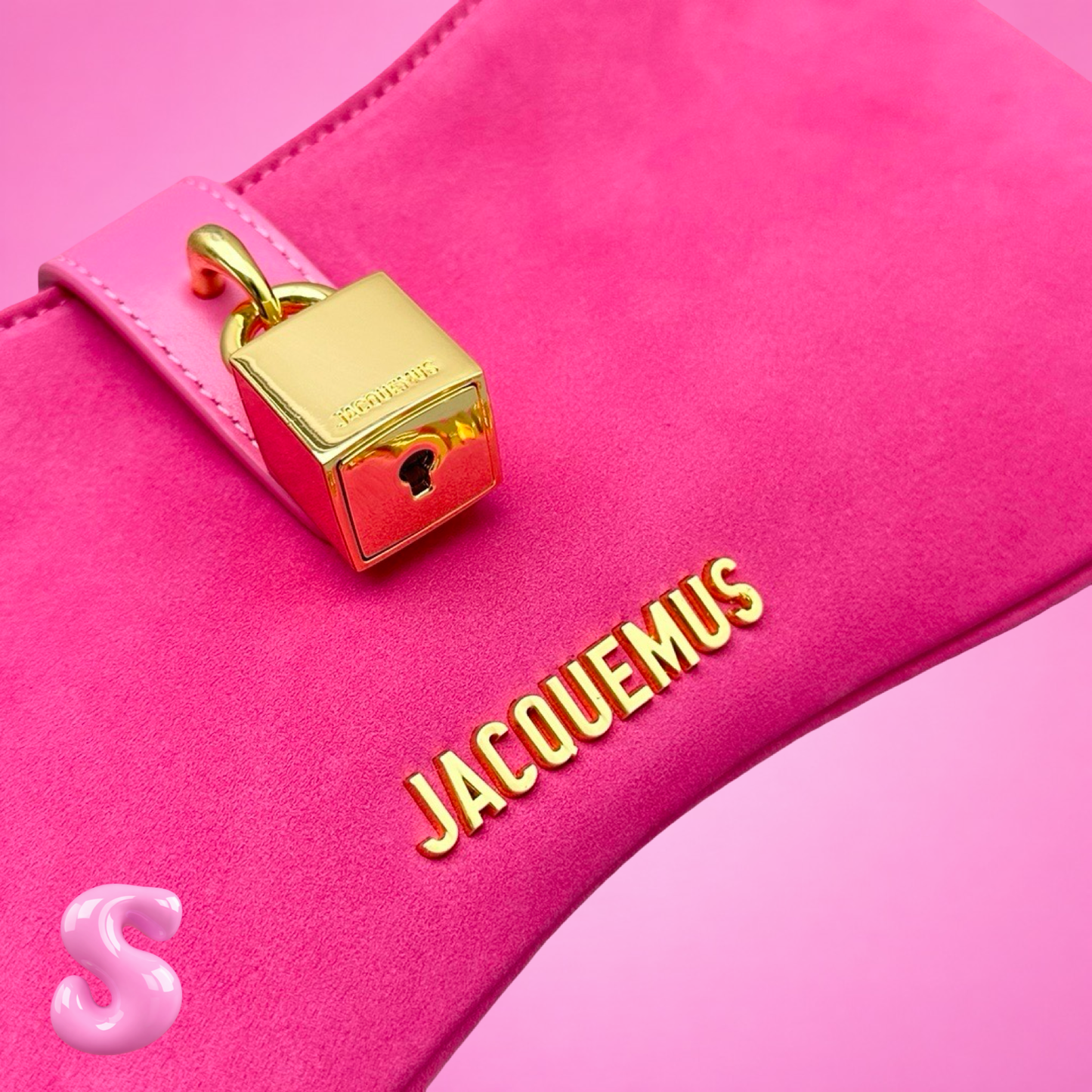 Jacquemus Le Bisou Cadenas Shoulder Bag
