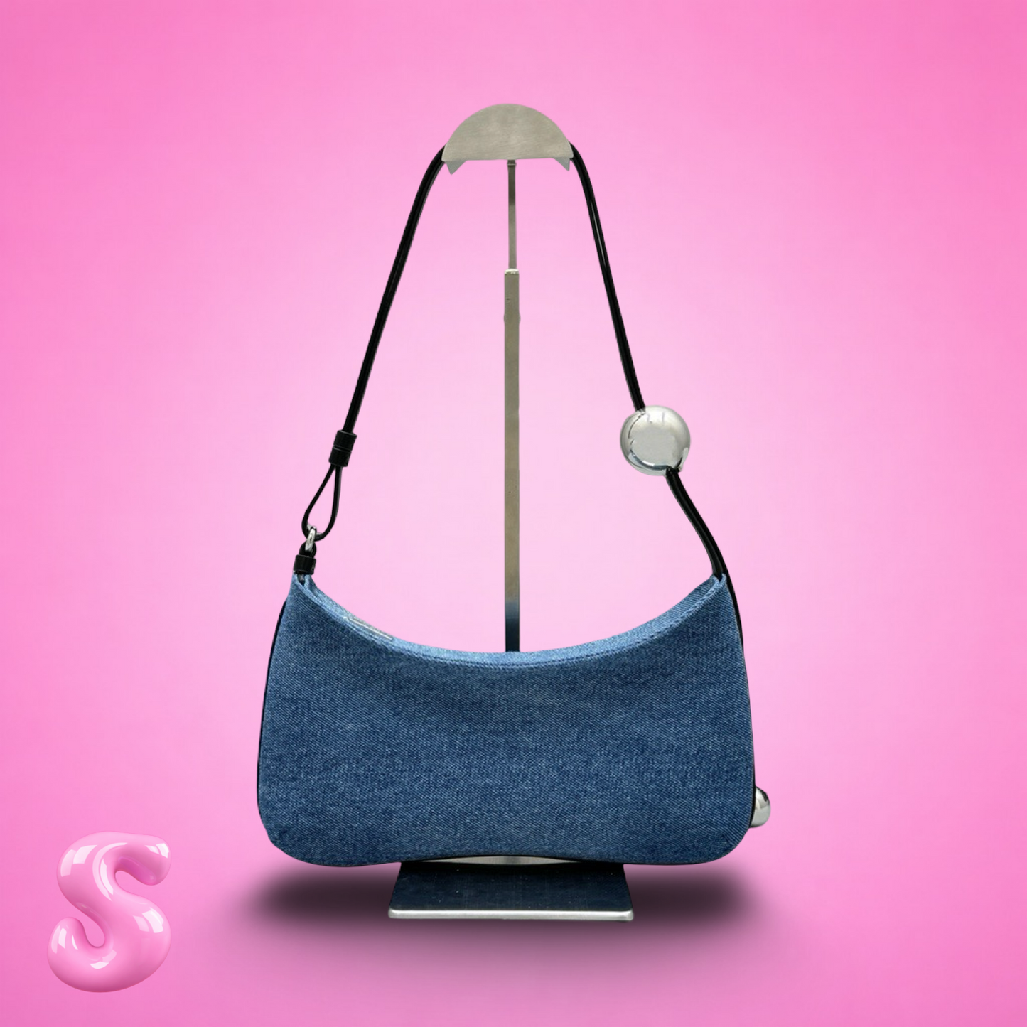 Jacquemus Le Bisou Perle Shoulder Bag