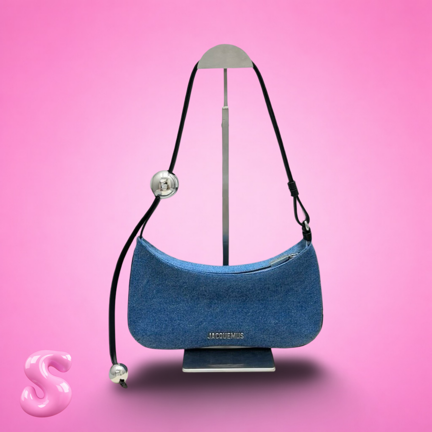 Jacquemus Le Bisou Perle Shoulder Bag