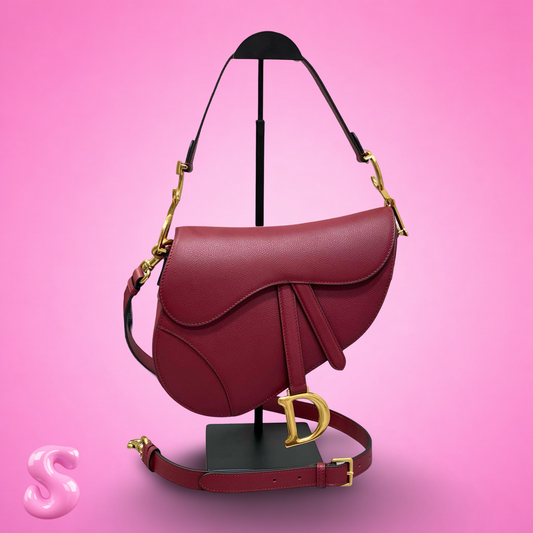 Dior Saddle Bag Red